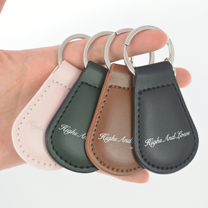 Llaveros de Cuero Personalizados con Logotipo, Llaveros Duraderos, Regalos Promocionales Novedosos para Empresas - Product Image 1