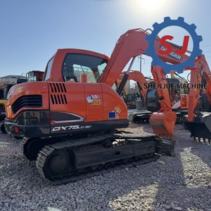 Mini Excavadora Doosan DX75-9C de 7 Toneladas a Bajo Precio, Excavadora Doosan DX75 Usada, Excavadora Doosan DX75 75 60, DX60, DX55, DX75, DX80 - Product Image 2