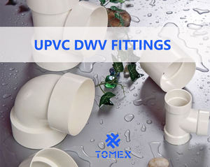 Iso y Sch40 & Sch80 Factory Socket Schedule 40 Muebles UPvc Accesorios Curva para suministro de agua - Product Image 5