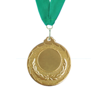Medallas de 50 mm con Cinta, Precio Económico, Buena Calidad, Medallas Lisas Universales de Hierro para Premios, Solo 0.22 USD