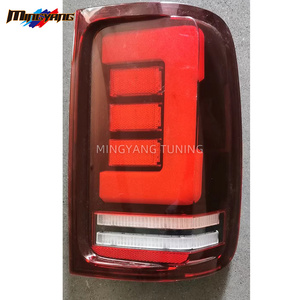 ไฟท้าย MINGYANG รุ่นใหม่ ไฟท้าย LED สีรมควัน ไฟเลี้ยว ไฟเบรก 12V สำหรับรถยนต์ Volkswagen Amarok ปี 08-19 ชุดติดตั้ง/อัพเกรดไฟท้าย - Product Image 3