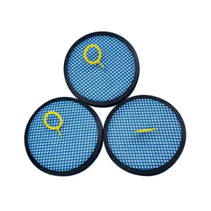 Hepa Filter For Vacuum Cleaner Round True HEPA Replace Filters And Filter Cotton For Midea Handheld Vacuum Cleaner Parts P3 / VH1704 / P3-L