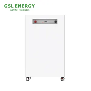 GSL energia facile da spostare 15kwh lifepo4 batteria di accumulo di energia batteria 15kwh ioni di litio 48v 300ah batteria al litio con la ruota