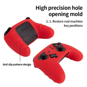 Para la consola de juegos Nintendo Switch Pro, funda completa de silicona, agarre antideslizante y diseño resistente al sudor, comodidad mejorada - Product Image 3
