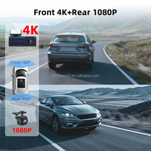 Caméra embarquée Yuaoran HD à écran IPS <span class=keywords><strong>360</strong></span> degrés avec 3 caméras, WiFi, enregistrement en boucle, garantie 1 an pour <span class=keywords><strong>voiture</strong></span> - Product Image 4