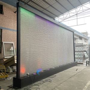 Rideau en maille métallique décorative en acier inoxydable, cascade, design d'intérieur, fontaine, maille métallique de qualité supérieure pour la décoration intérieure - Product Image 1