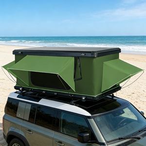 Tente de toit rigide aérodynamique résistante au vent fort pour la conduite sur autoroute et les sites de <span class=keywords><strong>camping</strong></span> exposés - Product Image 2