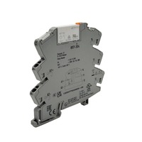 Module de relais 857-304 en stock, neuf, original allemand, 24VDC, 1 contact de commutation 6A, indicateur de statut jaune 6mm gris 857 304