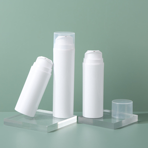 30ml 50ml 80ml 100ml 120ml 150ml 200ml nhựa trắng không có không khí bơm chai huyết thanh Lotion bơm Dispenser chân không không có không khí chai chăm sóc da bao bì - Product Image 4