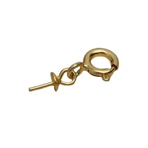 S925 Silver Pendant Accessories 5-13 Empty <b>Holder</b> 4229 Universal Buckle DIY Hanging Bead <b>Plate</b> Spring Buckle for Jewelry - Product Image 5