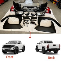 Nouvelle Amélioration Kits Carrosserie pour Hilux Revo Rocco 2015-2020 Conversion en GR Sport 2023 2024 – Kit Carrosserie, Pare-chocs, Phares, Calandre