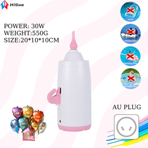 Bomba <span class=keywords><strong>de</strong></span> globo eléctrica portátil con enchufe AU, <span class=keywords><strong>inflador</strong></span> largo con forma <span class=keywords><strong>de</strong></span> taza <span class=keywords><strong>de</strong></span> <span class=keywords><strong>agua</strong></span> blanca para Globo <span class=keywords><strong>de</strong></span> doble capa para Navidad y Halloween - Product Image 2