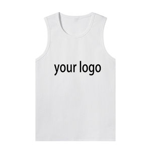 Camiseta sin Mangas de Algodón Grueso para Hombre, Primavera-Verano 2026, Nueva Llegada, para Gimnasio y Deportes, Personalizable - Product Image 4