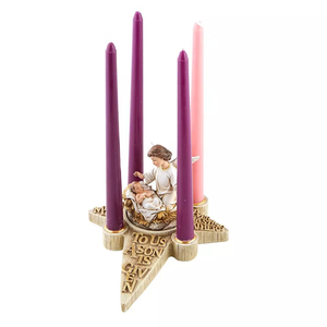Candelabro <span class=keywords><strong>de</strong></span> Adviento con Ángel <span class=keywords><strong>de</strong></span> <span class=keywords><strong>la</strong></span> Natividad, Decoración para Bautizo, Centro <span class=keywords><strong>de</strong></span> Mesa Religioso, Regalo <span class=keywords><strong>de</strong></span> Navidad - Product Image 2