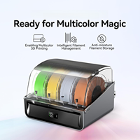 Système d'impression multi-couleurs en plastique Creality CFS, gestion des filaments RFID à 4 emplacements, commutation automatique, anti-humidité, imprimante 3D K1 K2