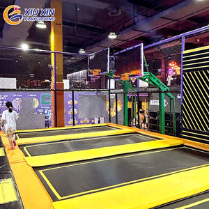 Wahana Hiburan Trampolin Lompat Taman Bermain Anak-Anak <span class=keywords><strong>Indoor</strong></span> Pusat Perbelanjaan <span class=keywords><strong>Indoor</strong></span> Playground untuk Anak-Anak - Product Image 2