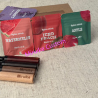 Inhalateur personnalisé pour soulager le désir de fumer, inhalateur d'air sans fumée, saveurs naturelles, substitut pour arrêter de fumer, bâtonnet en bois sans tabac