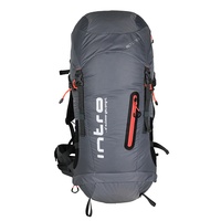 Sac à dos de randonnée grande capacité 50L + 5L de capacité extensible, sacs d'alpinisme durables en nylon 420D avec fermeture à loquet