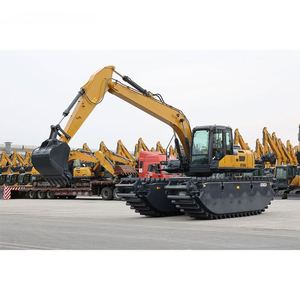 Excavadora Anfibia de 16 Toneladas XE160SL de China, Excavadora de Dragado, Largo Alcance, Máquina para Trabajos en Pantanos - Product Image 2