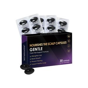 Capsules de croissance capillaire de qualité supérieure en gros pour OEM, supplément naturel à base de plantes pour la <span class=keywords><strong>repousse</strong></span> des <span class=keywords><strong>cheveux</strong></span>, anti-amincissement, renforcement et nutrition des <span class=keywords><strong>cheveux</strong></span> - Product Image 1