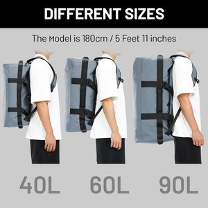 <span class=keywords><strong>Sac</strong></span> à dos/valise convertible résistant à l'eau OEM/ODM, robuste, avec bretelles <span class=keywords><strong>de</strong></span> <span class=keywords><strong>sac</strong></span> à dos, pour la gym, les sports et les voyages - Product Image 5