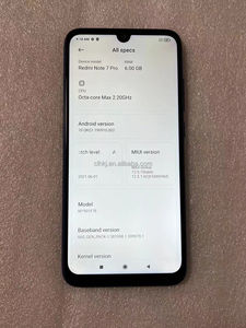 <span class=keywords><strong>Xiaomi</strong></span>-Teléfono inteligente <span class=keywords><strong>Note</strong></span> 7Pro original usado, LTE, GSM, Octa Core, CPU, sistema operativo Android <span class=keywords><strong>9</strong></span>, 5G, nueva condición global - Product Image 3