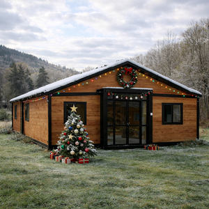 Maisons conteneurs extensibles à faible coût, kits de villas, maisons préfabriquées en bois, 4 chambres, Turquie, luxe moderne - Product Image 6