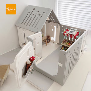 รั้วพลาสติกขนาดเล็กใช้สำหรับเด็กอายุ0-3ขวบรั้วกั้นเด็กใช้ในสวน - Product Image 1