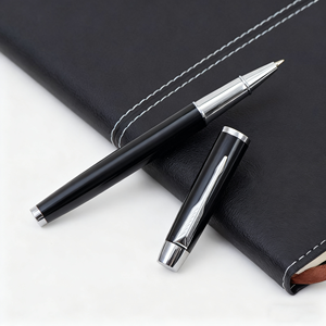 定制Pu皮革笔记本企业礼品套装A5日记本批发促销豪华商务礼品笔记本带笔 - Product Image 4