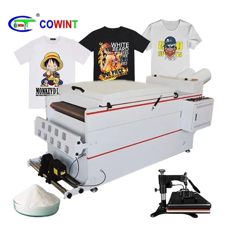 طابعة Cowint الرقمية التلقائية dtg inkjet طباعة القماش logo نقل الحرارة الطباعة التي شيرت آلة