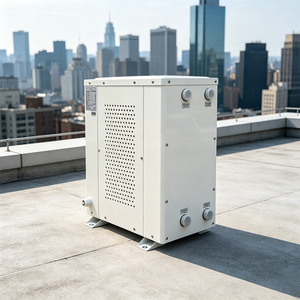 Pompe à chaleur géothermique à source terrestre avec onduleur 10-40 kW, WiFi, alimentation électrique et solaire, haute efficacité pour usage domestique extérieur - Product Image 6