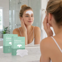 Patch anti-rides professionnel OEM/ODM pour le front, lisse les rides, extrait d'aloe vera, masque hydratant pour le front, pour la peau