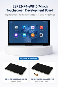 Placa de Desarrollo ESP32-P4-WIFI6 con Pantalla Táctil de 7 Pulgadas y 5 Puntos, 1024×600, ESP32-P4+ESP32-C6, WiFi6, BLE5, Compatible con Xiaozhi AI Deepseek - Product Image 4