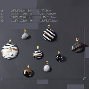 Moderno <span class=keywords><strong>astronauta</strong></span> creativo <span class=keywords><strong>astronauta</strong></span> <span class=keywords><strong>astronauta</strong></span> pianeta decorazioni murali in resina - Product Image 5