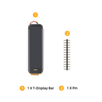 LILYGO T-Display Bar ESP32-S3 Papan Pengembangan Layar IPS Bar 2,25 inci + Sensor AI + IMU Bluetooth Wi-Fi Didukung Kartu TF + Buzzer