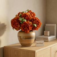 Fleurs d'hortensia Lovebay Forever pour la décoration de la maison, hortensia préservé dans un vase pour la décoration de mariage, fleurs d'hortensia éternelles réelles
