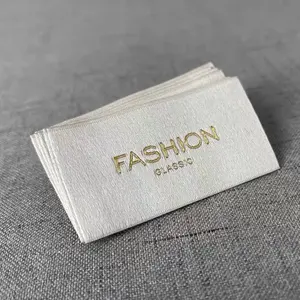 Etiquetas personalizadas para ropa de moda, venta al por mayor, etiqueta tejida para costura, marca, ropa, tela, diseñador textil
