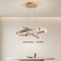 Lustre suspendu LED en travertin médiéval, design nordique, pour la maison, l'hôtel, le salon, style Wabi Sabi, pierre jaune, luminaires décoratifs suspendus