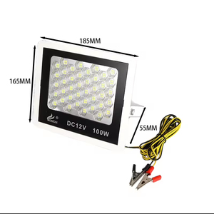 Factory Direct Supply 100W LED Bulb Light with Plastic Line Clip <b>12V</b> for Warehouse IP66 Rated CRI 80 Beam 120 - Product Image 4
