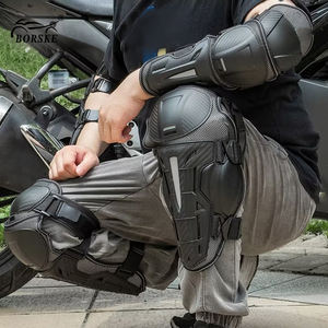 Equipo de Protección Deportiva Transpirable Anticaídas <span class=keywords><strong>para</strong></span> Motocross y Ciclismo, Juego de 4 Piezas de <span class=keywords><strong>Rodilleras</strong></span> y Coderas <span class=keywords><strong>para</strong></span> Motocicleta - Product Image 5