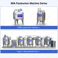 Pasteurisateur de jus de fruits et lait de 1000 litres, mini-pasteurisateur de lait, petite machine de pasteurisation d'œufs
