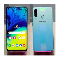 Vente en gros de smartphones Android 5G d'occasion A60 & A70 6G RAM LTE & CDMA cellulaire Version américaine compatible GSM