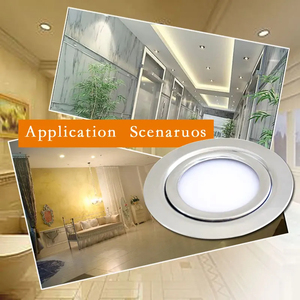 Luz LED RGBW Delgada de 3W y 14mm para Techo, Mini Lámpara Empotrada <span class=keywords><strong>con</strong></span> Orificio de 55mm, Iluminación Integrada para Hogar, Hotel y Exhibiciones - Product Image 5