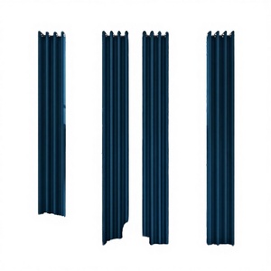 Rideaux occultants extra longs 100 % isolants et ignifuges XinLan pour la décoration de la maison, style européen et américain - Product Image 2