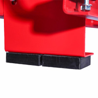 Broyeur de bois commercial PATELO PTS6900-B, robuste, 4 kW, 380 V, moteur en cuivre, 3 lames, pneus à vide, pour usage en jardin