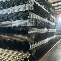 Tubería de Acero Galvanizado en Caliente Q235B Q355B para Soporte de Equipos y Aplicaciones de Cilindros Neumáticos EN JIS GB/T