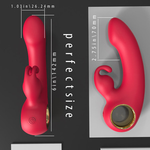Mini vibromasseur féminin avec pièces électroplaquées, commande par bouton, <span class=keywords><strong>lubrifiant</strong></span> - Product Image 1