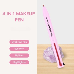Crayon Maquillage Multifonctionnel 4-en-1 Vegan pour Sourcils, Eyeliner, Crayon à Lèvres et Enlumineur – Marque Blanche en Gros - Product Image 2