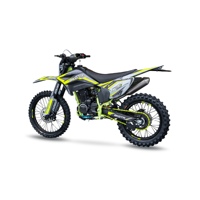 Moto de cross professionnelle CQR 350cc, moto tout-terrain à 4 soupapes refroidie par air pour saut et cascades sur piste
