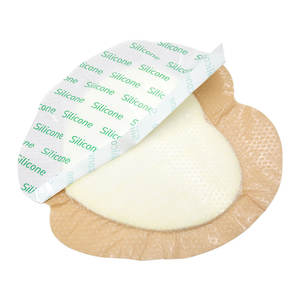 Su geçirmez yapışkan silikon köpük yara yatak yaraları için sınır ile soyunma basınç - Product Image 4